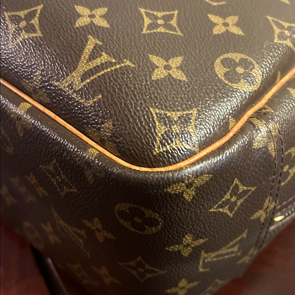 Louis Vuitton Brown Monogram Top-Handle  Deauville Satchel - Picture 7 of 13
